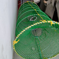 Jaula Plegable para Peces de 80*120cm, 80*150cm, 80*180cm, 8mm, Trampa para Peces, Jaula para Salmón, Bacalao y Lingüete, para Nueva Zelanda