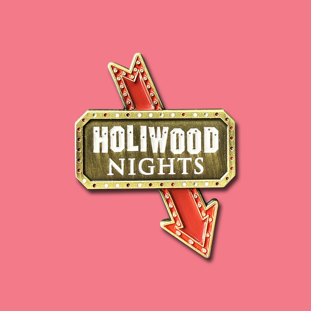 High Quality Custom Design Cute Anime Cartoon Holiwood Pin Metal Hard Enamel Pins Sets with Backing Card Packages