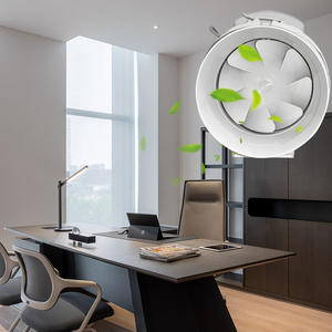 Ventilador Axial de Conducto Eléctrico SEICOI de 4 Pulgadas, Bajo Ruido, Alto Flujo de Aire, Montaje en Techo, Rodamiento de Bolas Blanco, 5 Años de Garantía - Product Image 4