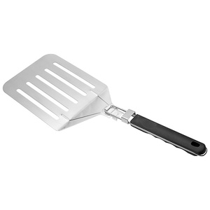 Spatule ménagère pliable pour <span class=keywords><strong>pizza</strong></span> et gâteaux, avec poignée en TPR perforée, en acier inoxydable 430, pour transfert de pâtisserie, 24x33cm DRM - Product Image 5