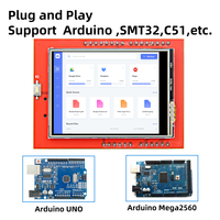 XLW 2,4-Zoll-LCD-Touchscreen-Monitor 320*240 RGB 65K-Farb-LCD-Anzeige modul für Arduino