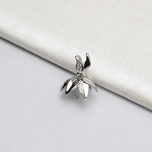 จี้เงินแท้ S925 รูปทรงฮู้ดสำหรับผู้หญิง ใส่ไข่มุกขนาด 12-13 มม. อุปกรณ์ DIY สำหรับทำเครื่องประดับ รุ่น 741 อะไหล่และอุปกรณ์ทำเครื่องประดับ - Product Image 4