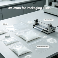 ZHUOTAI Poudre absorbante UV 99% pureté UV-2908 (CAS 67845-93-6) avec antioxydant intégré, excellente stabilité chimique pour usage auxiliaire