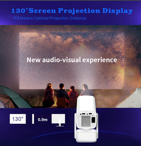 Mới Nhất F800 Xách Tay Mini Chiếu 300 ANSI Lumens 4K Thông Minh Rạp Hát Tại Nhà Máy Chiếu - Product Image 4