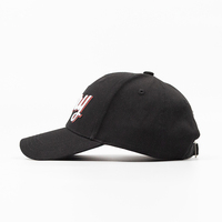 Gorra de Béisbol Personalizada con Logotipo Bordado en 3D, Gorra Deportiva de Algodón Negro con Malla Trasera, Gorra Snapback para Hombre y Mujer