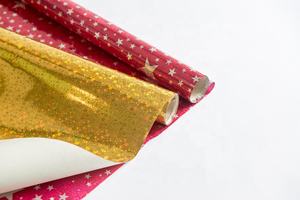 Papier de contact Laser, <span class=keywords><strong>Film</strong></span> autocollant holographique couleur PVC rouleau de papier autocollant - Product Image 4