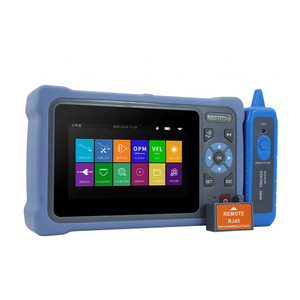 12 trong 1 Mini exfo thông minh OTDR nk4000 <span class=keywords><strong>SM</strong></span> 1310nm 1550nm 26/24dB 100km khoảng cách OTDR VFL ols OPM bản đồ sự kiện sợi quang mini OTDR - Product Image 1