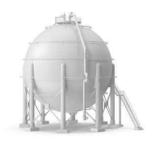 Réservoir de stockage sphérique de réservoir de boule de <span class=keywords><strong>propane</strong></span> butane Lpg Cng Lnh3 Ch4 avec le clé en main de vaporisateur pour la station service - Product Image 2