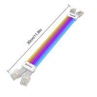 Cable de extensión decorativo con sincronización ARGB, Kit de Cable de extensión de 5V y 3 pines, doble cabeza sincrónico, 2x8p Pin ATX RGB