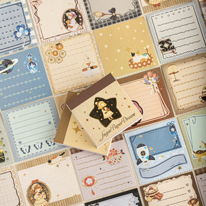 30 notes par paquet, blocs-notes autocollants vintage de la série Sugar Paper Dream pour Bullet Journal, décoration DIY - Product Image 1