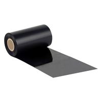 Ruban de cire de résine noire prix d'usine en gros pour imprimante à transfert thermique ruban d'imprimante de codes à barres pour étiquette de transfert thermique