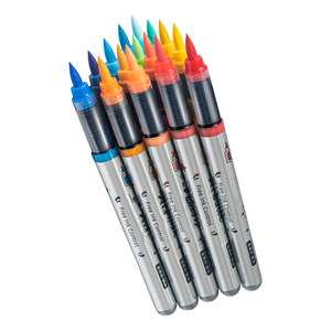 Ensemble de 120 marqueurs acryliques à pointe souple haute élasticité 1-5 mm, système d'encre <span class=keywords><strong>gratuit</strong></span> et qualité artiste pour l'art professionnel - Product Image 3