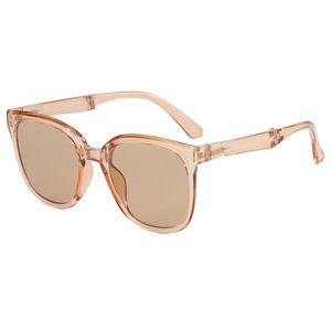 Lunettes de soleil pliables de troisième génération pour femmes, monture noire, verres jaunes, protection UV400, légères, protection solaire, pêche, sortie, mode - Product Image 3