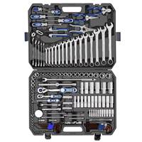 Nouvel ensemble d'outils multifonctionnels Steeltreks 145 pièces pour la maison, le garage et la réparation automobile, chariot à outils 11451