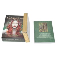 Boîte de jeu de cartes de tarot et d'oracle personnalisées en papier avec impression personnalisée en Chine, finition brillante mate, feuille d'or et d'argent, laser