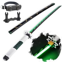 Katana LED de 104 cm, épée japonaise de samouraï, épée de démon tueur, modèle d'épée katana lumineuse