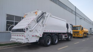 Foton 6x4 cao Nén 21m ³ DIESEL Hướng dẫn sử dụng mới hiệu quả chất thải tái chế rác thu gom Xe tải rác - Product Image 5