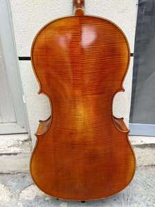SurpassMusic <span class=keywords><strong>Prix</strong></span> de gros <span class=keywords><strong>Violoncelle</strong></span> fait main 4/4 3/4 1/2 en érable flammé transparent, bois européen, son brillant, chef-d'œuvre - Product Image 2
