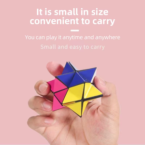 Colore su misura 3D assemblaggio Puzzle cubo giocattolo di plastica cubo di trasformazione magnetico <span class=keywords><strong>infinito</strong></span> CubeUnisex per i bambini regalo - Product Image 2