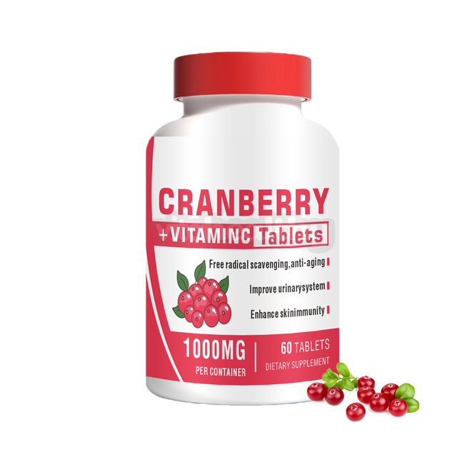 Vitahealthy OEM ODM Private Label Factory Supply Wellness Support Natural Beauty Urinary Health Cranberry Tablets