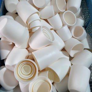 Hoch temperatur 1500-1800 ℃ Aluminium oxid Keramik Korund Tiegel 99% Al2O3 Industrie keramik stäbe zum Golds chmelzen - Product Image 5