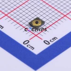 TS-1060U-B3D4 Tactile Switch SMD Switch Single Pole Single Throw Round Button 3N Vertical Mount - Product Image 1