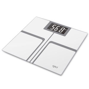Báscula Digital Fitmaxwhite 56.8 Kg con Sensores de Alta Precisión para Baño - Product Image 1