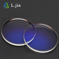 L. Jin 1,67 UV420 Lente de corte azul Filtro de bloqueo de luz SHMC Asférico UV Protect SV Factory Gafas oftálmicas Lente óptica
