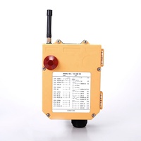 Télécommande sans fil pour grue F24-10D 12/24/36/48/110/220/380V 315MHz 433MHz Code fixe Plastique Portée de contrôle 100m 80 canaux