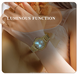 Mouvement à quartz multifonctionnel en acier inoxydable Montre vintage Femme Montre Femme <span class=keywords><strong>Semaine</strong></span> Calendrier Femme Montre Luxe Dames - Product Image 5