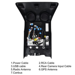 Podofo 9.7 ''android 13 đài phát thanh xe cho Hummer H2 2002 2007 đài phát thanh xe 2 DIn Carplay Android tự động GPS Wifi BT FM RDS bán buôn - Product Image 5