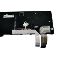 Nouveau clavier d'ordinateur portable sans fil RVB rétroéclairé pleine taille pour ThinkBook 15 G3/G4 Ultra Mince – Pièces de rechange (Logo personnalisable)