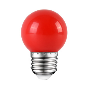 Led Colored Light <b>Bulbs</b> E27 3W 5W G45 Seven Color Home Decor Energy Saving Lamp - Product Image 3