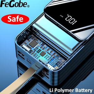 แบตเตอรี่ลิเธียมโพลิเมอร์ 50000mAh ดีไซน์สวยงาม <span class=keywords><strong>พา</strong></span><span class=keywords><strong>ว</strong></span><span class=keywords><strong>เวอร์</strong></span><span class=keywords><strong>แบงค์</strong></span>สำหรับแล็ปท็อปอเนกประสงค์ ชาร์จเร็<span class=keywords><strong>ว</strong></span> พอร์ตไมโครยูเอสบี พร้อมหน้าจอ LED แสดงผล 22.5W พก<span class=keywords><strong>พา</strong></span>สะดวก - Product Image 4