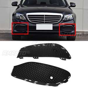 2 pièces Grille de protection de phare antibrouillard avant W213 pour Mercedes Benz Classe E W213 2016-2020 2138850822 2138851122 - Product Image 1