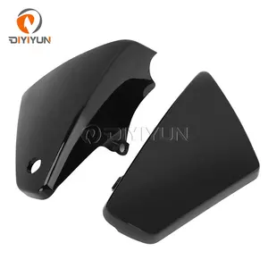 Accesorios para Motocicleta, Cubierta Lateral de Batería Negra de ABS para <span class=keywords><strong>Kawasaki</strong></span> <span class=keywords><strong>Vulcan</strong></span> <span class=keywords><strong>900</strong></span> VN900 Classic <span class=keywords><strong>Custom</strong></span> 2006-2020 - Product Image 1