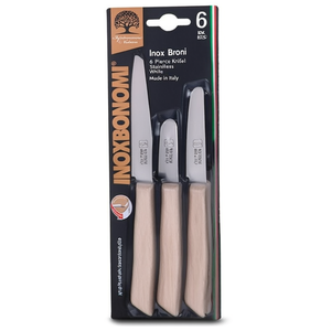 Juego de cuchillos 6 piezas Madera blanca 60006S - Product Image 2