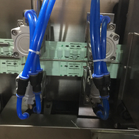 Remplissage liquide d'ampoule en plastique automatique de fiole et machine à emballer de cachetage