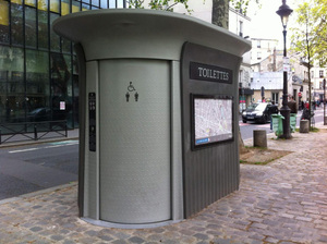 <span class=keywords><strong>Toilettes</strong></span> <span class=keywords><strong>publiques</strong></span> automatiques autonettoyantes Sanisette, <span class=keywords><strong>toilettes</strong></span> <span class=keywords><strong>publiques</strong></span> préfabriquées avec WC mural en acier inoxydable - Product Image 2