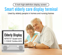 8 pouces 2D jeux 3D appareils de communication d'appel vidéo tablettes simples multifonctionnelles PC pour senior à jouer au jeu