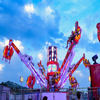 Manège mécanique de parc d'attractions, machine à sauter rotative, équipement de divertissement pour fête foraine