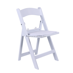 Chaise pliante moderne pour enfants, portable, pour <span class=keywords><strong>jardin</strong></span>, restaurant, parc, blanche, <span class=keywords><strong>en</strong></span> résine <span class=keywords><strong>plastique</strong></span> Wimbledon - Product Image 1