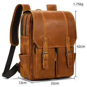 <span class=keywords><strong>Sac</strong></span> à <span class=keywords><strong>dos</strong></span> <span class=keywords><strong>vintage</strong></span> <span class=keywords><strong>pour</strong></span> <span class=keywords><strong>homme</strong></span>, multi-poches, style rétro, grande capacité, <span class=keywords><strong>sac</strong></span> de voyage multifonctionnel, 35 pouces - Product Image 5