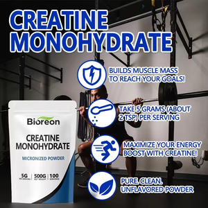 Meilleure poudre de créatine monohydrate micronisée nutritionnelle, sans saveur, compatible cétogène, complément protéiné de lactosérum - Product Image 3