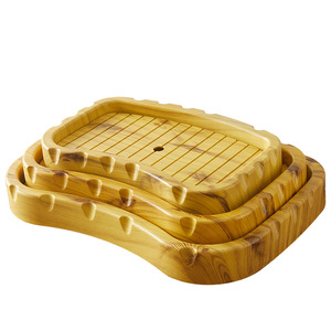Plato para Sashimi de Salmón NEWELL, Vajilla Japonesa de Plástico con Diseño de Grano para Pescado Crudo, Bandeja para <span class=keywords><strong>Sushi</strong></span> - Product Image 4