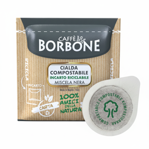 50 Filtri ESE Borbone 44 mm in Carta Nera, Set Metallico 0,11/Pezzo - Product Image 2