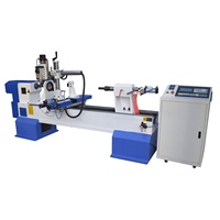 Máquina CNC multifuncional de venta caliente para grabado y fresado de madera, torno para patas de muebles