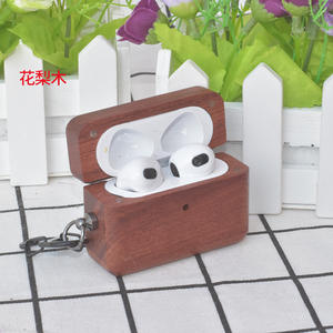 Para <span class=keywords><strong>Airpods</strong></span> 1 <span class=keywords><strong>2</strong></span> 3 <span class=keywords><strong>2021</strong></span> Funda de auriculares de madera dura a prueba de golpes para <span class=keywords><strong>Airpods</strong></span> Pro <span class=keywords><strong>2</strong></span> Funda de madera - Product Image 3