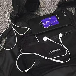 वर्कवियर स्ट्रीट शैली की बनियान ट्रेंडी जोड़ी बैग सामरिक बैग फैशनेबल आकस्मिक महिला पुरुषों के कार्यात्मक बनियान बैग - Product Image 4