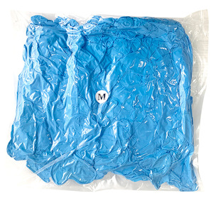 Guantes Desechables de Nitrilo Azul, Bajo Contenido de Cloro y Azufre, Resistentes a Huellas Dactilares, Ácidos y Álcalis, para Celdas de Batería, Uso Industrial - Product Image 2